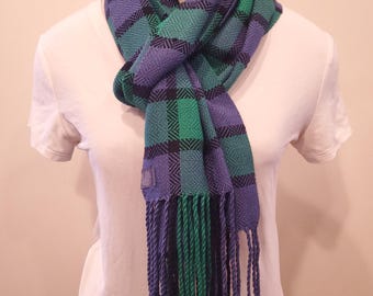 Black Watch Scarf w/ Long Fringe