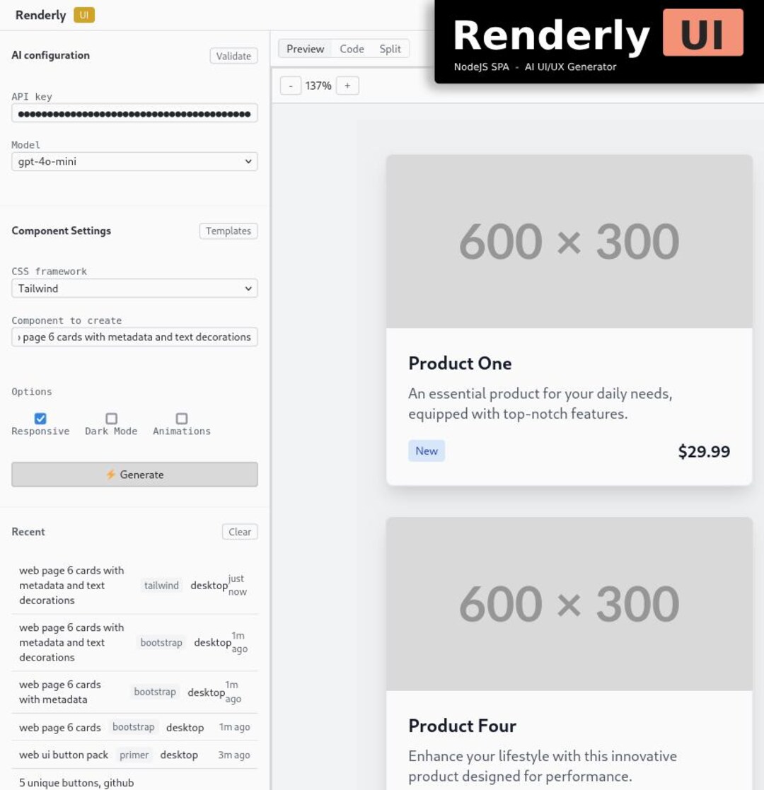 Real-time Full-stack Web App: Ai-powered HTML GUI Builder | Built-in ...
