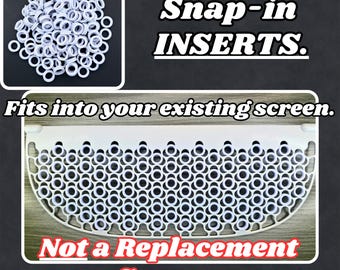 Meowant SC01 SC02 SC09 Screen Inserts, Osoeri 75L Compatible, Self Cleaning Litter Box Small Clump Catcher