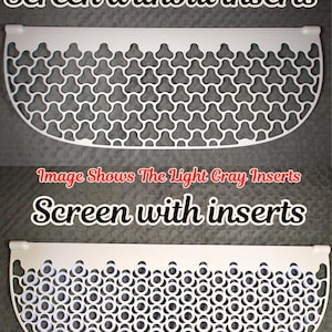 Meowant SCO2/SC01 Litter Box Upgrade – Small Hole Cat Litter Screen Insert | Catches Small Debris | 3D Printed Fit for Meowant Screen