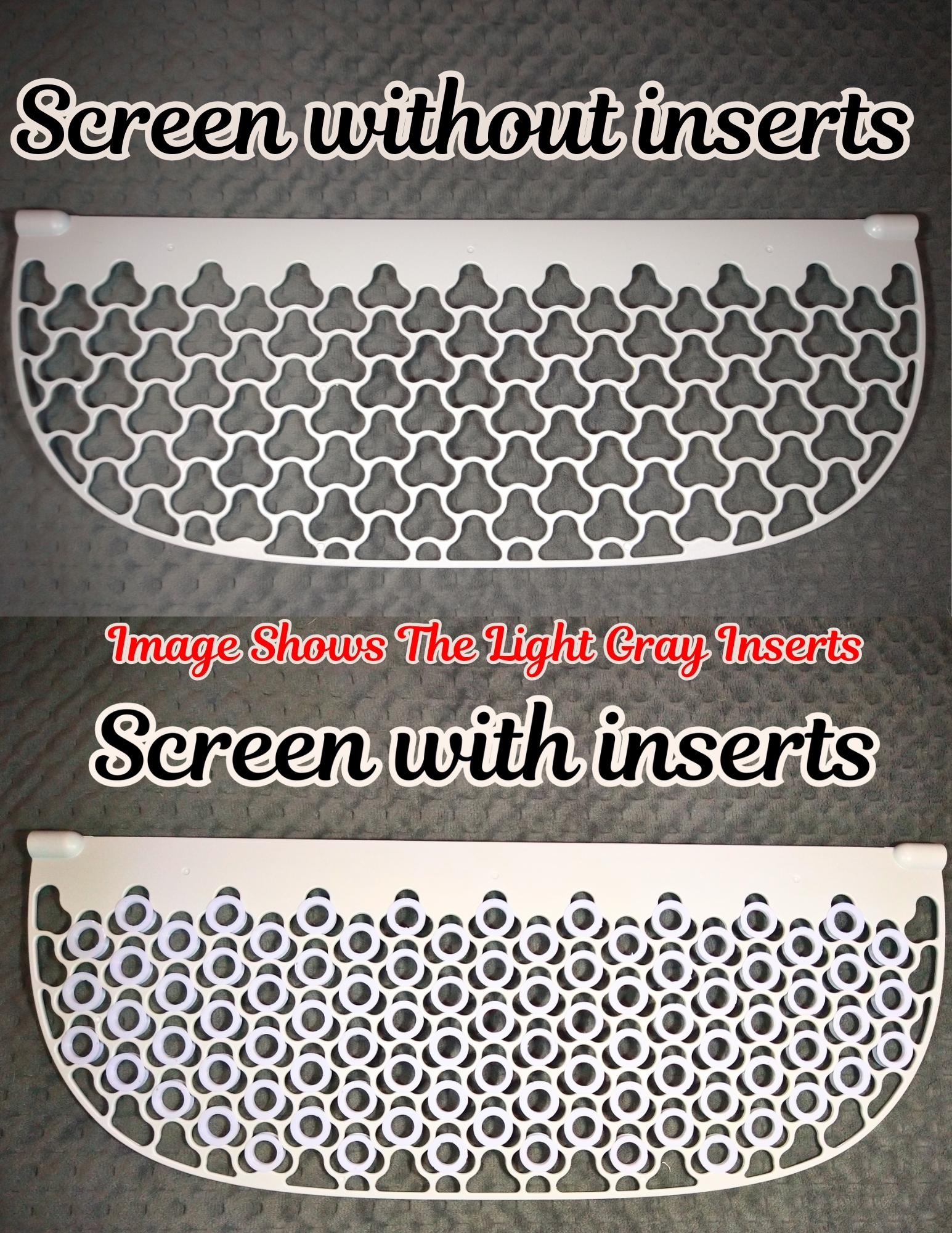 Meowant SCO2/SC01 Litter Box Upgrade – Small Hole Cat Litter Screen Insert | Catches Small Debris | 3D Printed Fit for Meowant Screen