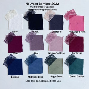 bamboo pajama pants with yoke waistband NOUVEAU bamboo sleepwear range made to order image 8