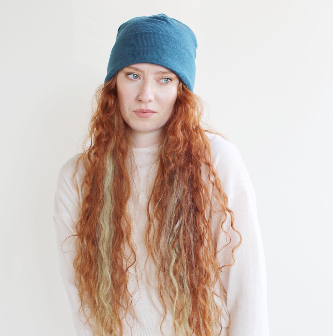 Merino Wool Knit Hat, Sock Hat, Wool Toque, Knit Cap, Warm Beanie, Unisex, 100 Wool, Ready to