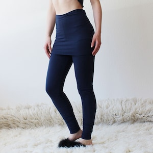 Skirted Leggings Skeggings Asymmetric Skirt Active Wear Yoga Super
