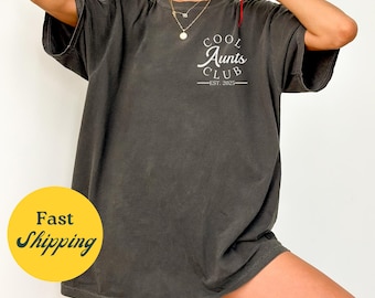 Personalized Aunt Sweatshirt, Cool Aunts Club, Aunt Sweatshirt, Funny Gift for Aunts, Gift for Sister & Aunt-to-be