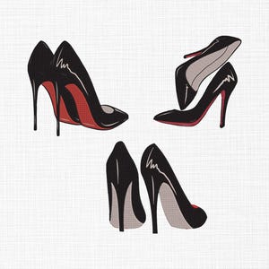 Talons Noirs ASOS Taille UK 5 (EU 38 Environ) - Occasion, Style Court