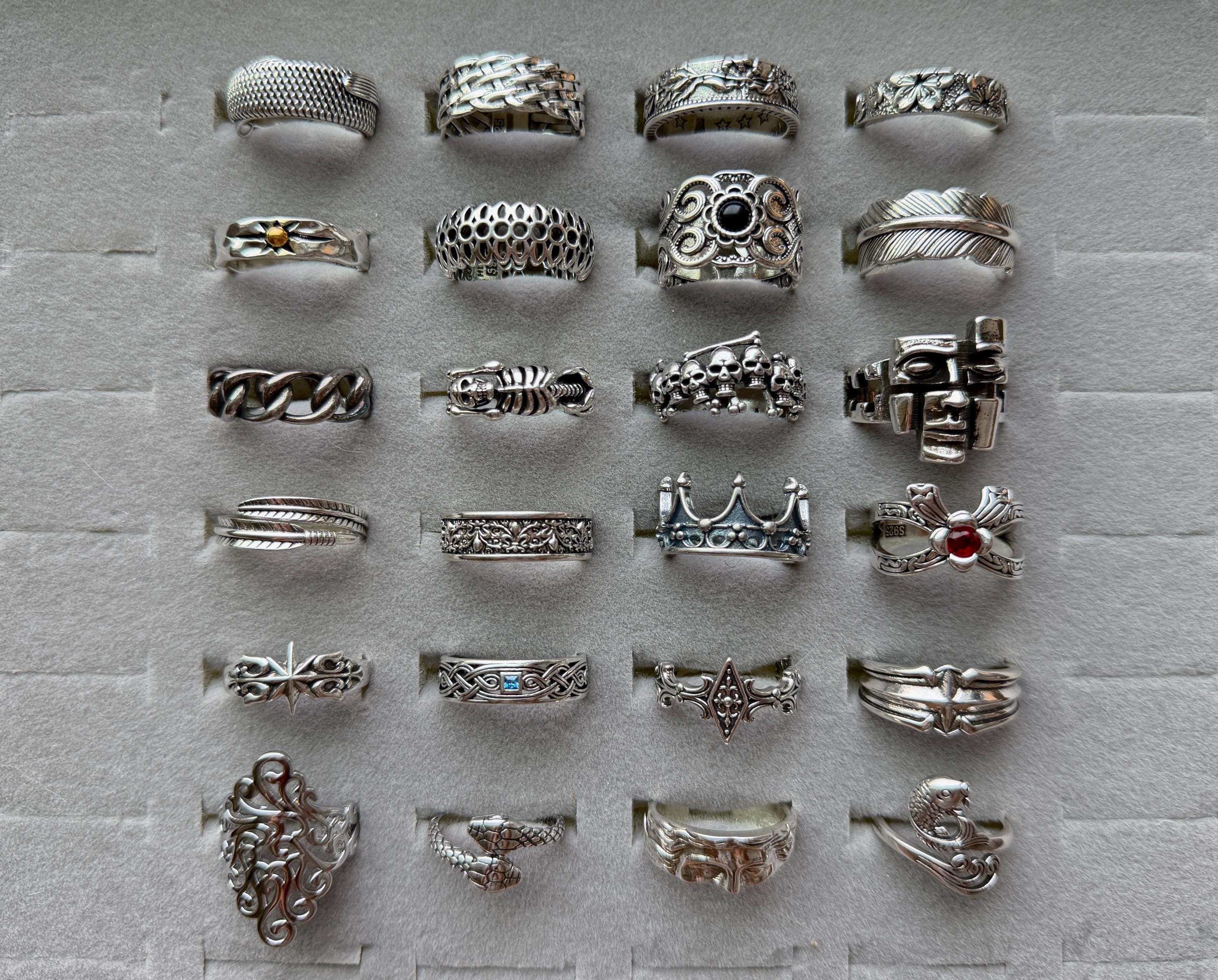 Sterling Silver Alt Ring - Etsy