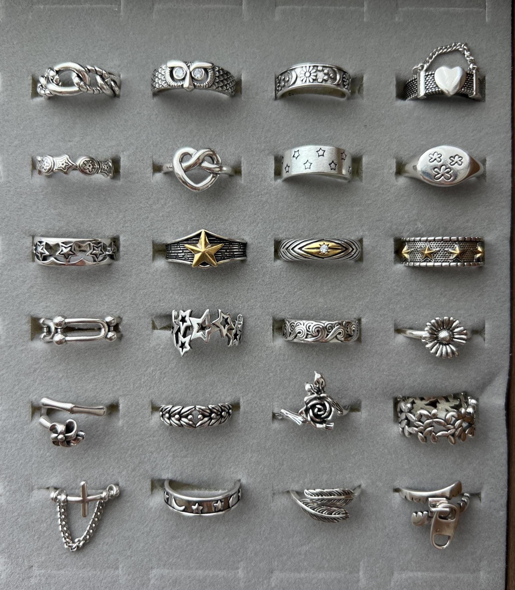 Grunge rings - Etsy 日本