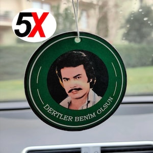 5X Orhan Gencebay Arabesk Araba Koku Oto Koksu Araç Kocular Fragrance Fragrance Tree Car Decoration Car Fragrance Air Freshener Car Air Freshener Aksesuarlar