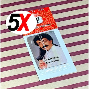 5X Müslüm Gürses Baba Damar Arabesk Araba Koku Oto Koksu Araç Kocular Fragrance Tree Car Decoration Car Fragrance Air Freshener Car Air Freshener