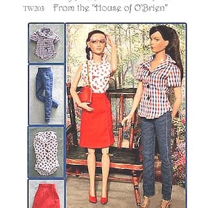 Doll sewing pattern ,Tyler Weekend Casuals