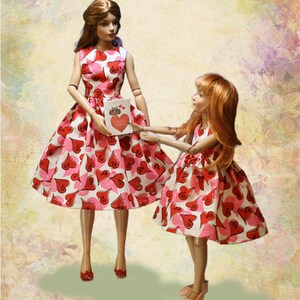 Passend zu den Valentinskleidern Grace und Ann