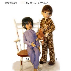 Kaye Wiggs boy sleepwear pattern