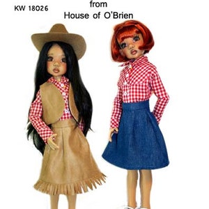 Kaye Wiggs pattern Want to be a Cowgirl