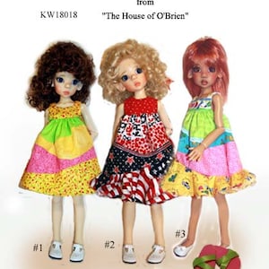 Kaye Wiggs wavy summer dress pattern