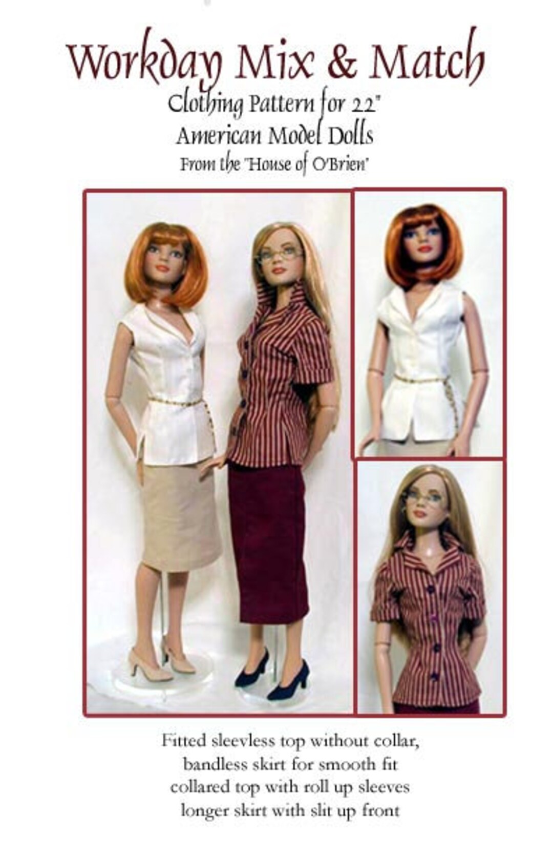 Workday Pattern American Model Pattern Workday Mix & Match - Etsy