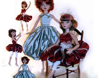 Bubble dress pattern for Ellowyne & friends