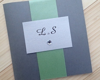 The love Pocket fold Invitation Suite