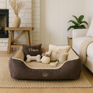 Dog bed, Large dog bed, Extra large dog bed, Velvet dog bed, Custom dog bed, Dog sofa, Pet bed, Luxury dog bed