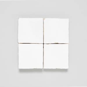 Authentic moroccan Zellige Tiles - Handmade in Morocco and shipped worldwide- White tones