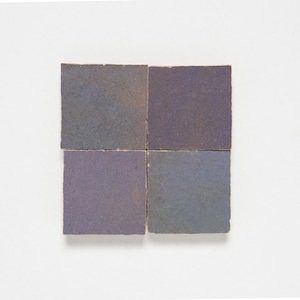 Authentic moroccan Zellige Tiles - Handmade in Morocco and shipped worldwide- Grey tones