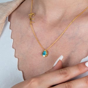 Handmade Alexandrite Necklace: Sterling Silver Gemstone Pendant