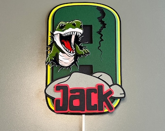 Dinosaur - TRex Personalised Cake Topper