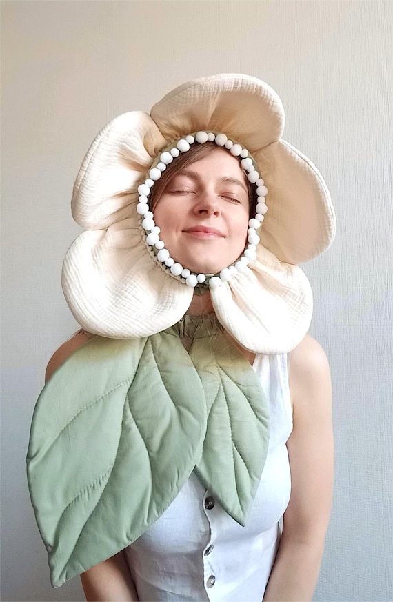 Flower fairy costume DIGITAL sewing PATTERN & video tutorial / Flower Hat Bonnet/ Dress up / halloween costume for kids adults / Fancy dress Flower fairy costume DIGITAL sewing PATTERN & video tutorial / Flower Hat Bonnet/ Dress up / halloween costume for kids adults / Fancy dress