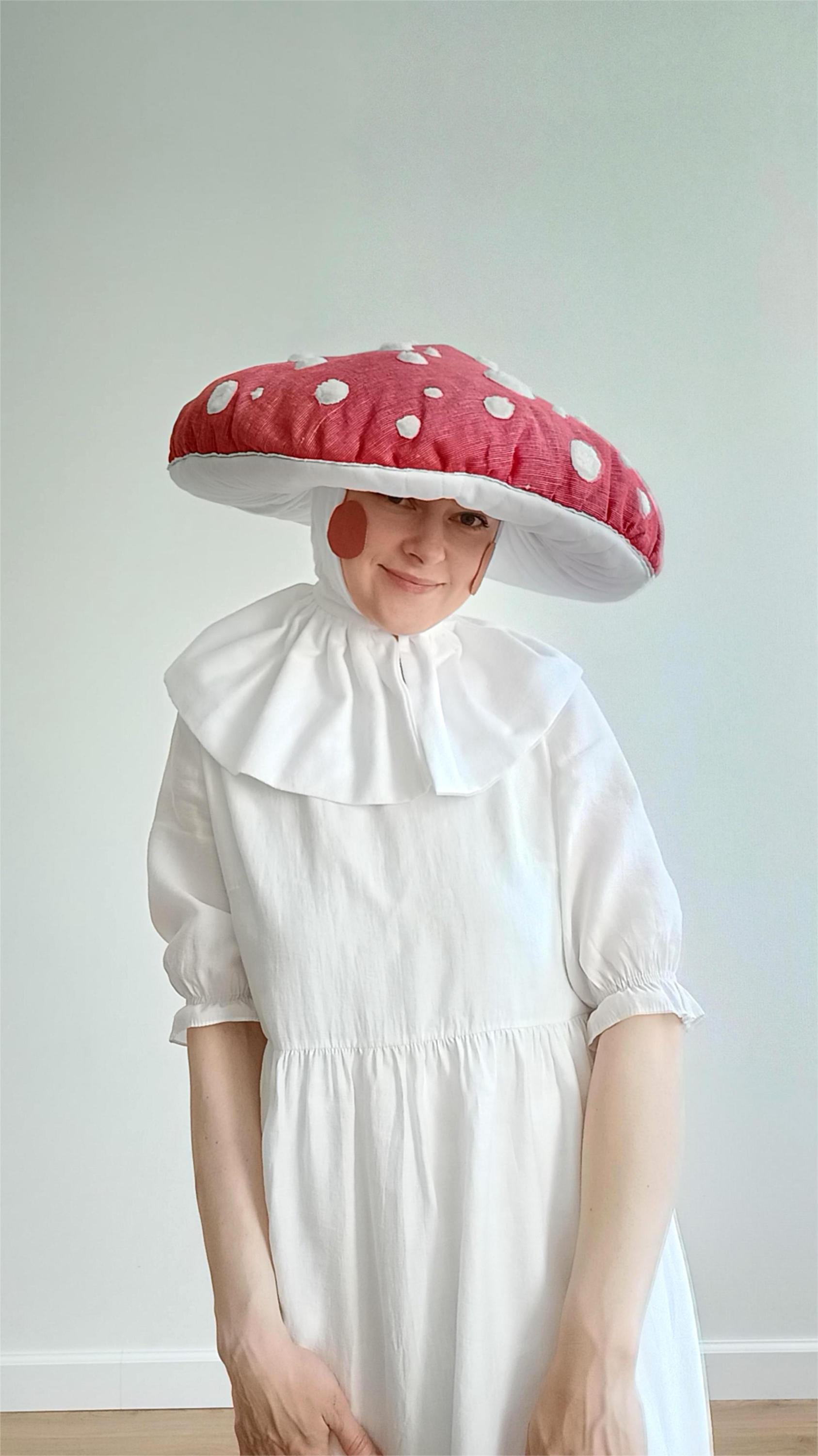 sachin and babi light blue dress Mushroom Dress Art: Fly Agaric Inspired Outfit Designs main image 1