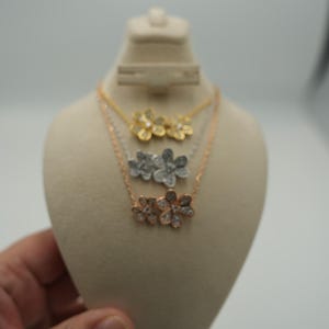 Collier Frivole en argent 925 plaqué or 18 carats collier de luxe