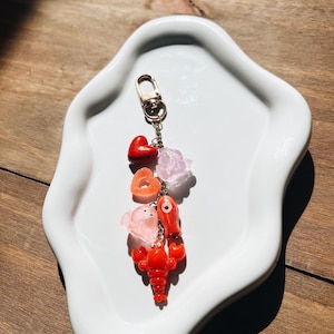 Seaside Shenanigans Gang bag charm, key chain, car accessories, ocean inspired, sea creatures charm, octopus, fish, lobster charm,