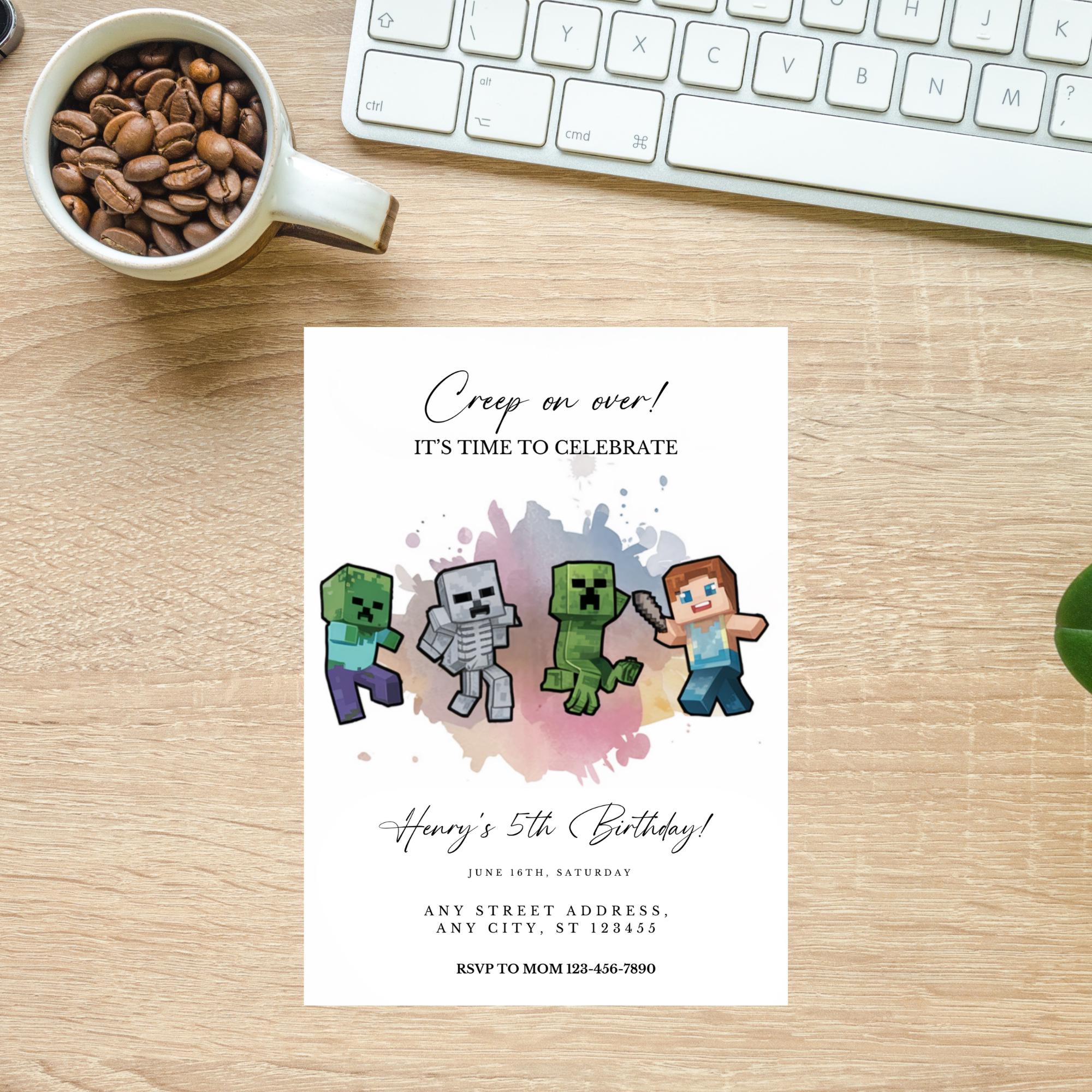 Mobile & Print Invite