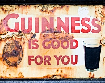 Ireland Photography, Dublin, Ireland, Guinness Beer, Bar Art, Bar decor, Kitchen Art, Man Cave Art