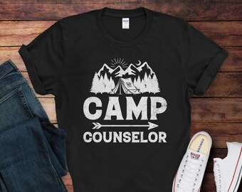 Camp Counselor T-Shirt | Funny Camp Counselor Shirt | Gift for Summer Camp Counselors | Camp Counselor Gift Idea