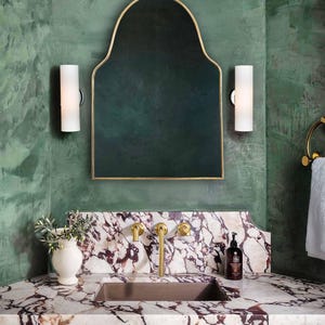 Arch Mirror - Arched Mirror, Vanity Mirror, Wall Mirror, Gold Mirror, Wall Decor Mirror