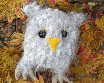 Toy owl, owlet, stuffed toy, stuffed bird, plush owl, handmade toy,