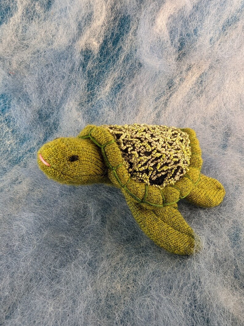 Sea Turtle, waldorf toy, eco friendly toy, all natural toy, toy turtle, stuffed turtle, stuffed animal, stuffed toy, Bild 8