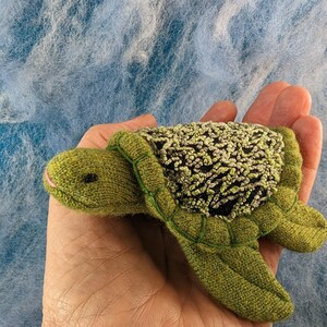 Sea Turtle, waldorf toy, eco friendly toy, all natural toy, toy turtle, stuffed turtle, stuffed animal, stuffed toy, Bild 9