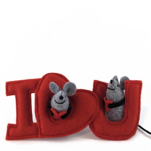 Mouse Valentine decoration image 2