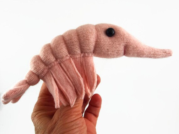 shrimp plush toy