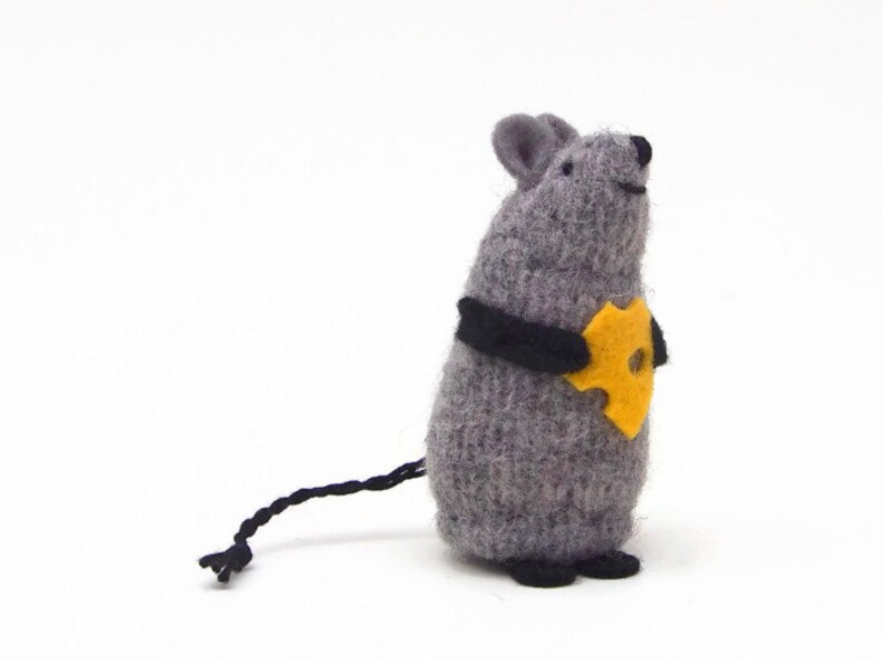 Stuffed Toy Mouse Mouse and Cheese Waldorf Mouse Toy Mouse - Etsy
