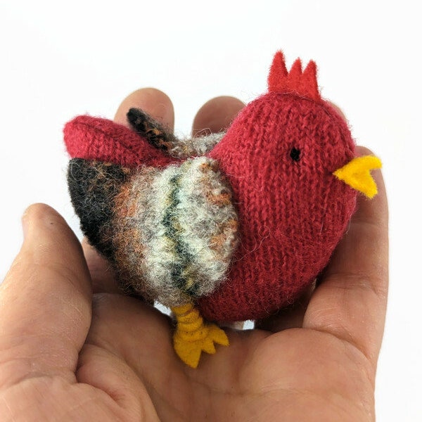 Waldorf toy, stuffed animal, toy chickens, eco friendly toy, waldorf chickens, all natural toy, barnyard hens,