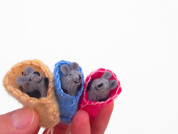 Baby Mouse Stuffed Animal Plush Mouse Miniature Mouse Etsy