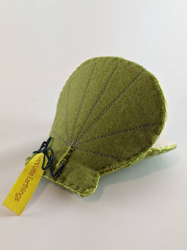 Sea scallop toy waldorf toy stuffed toy stuffed animal Etsy