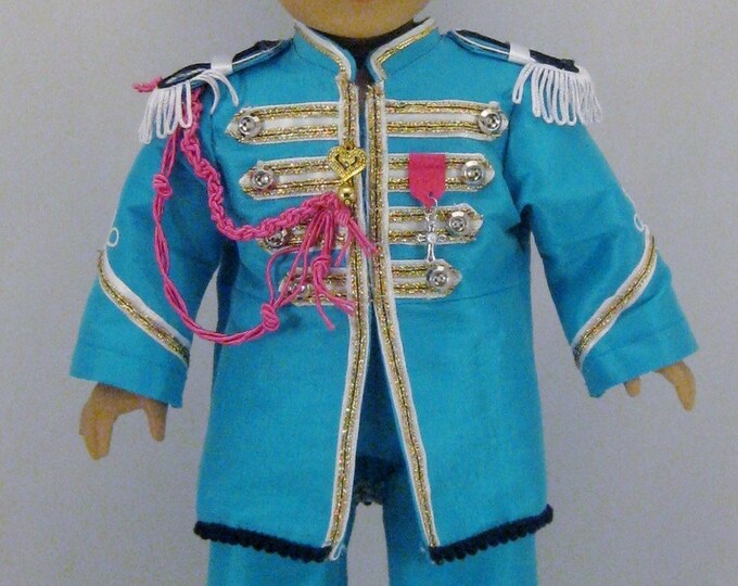 Doll Clothes Beatles Paul Mccartney Sgt Pepper Costume Fits - Etsy