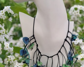 Botanica tagua petals spring necklace