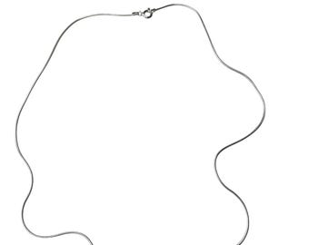 Sterling silver thin chain