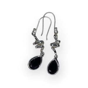 Sterling Silber Handgefertigte Ohrringe