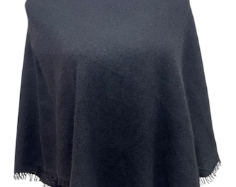 Cashmere Knitted Poncho