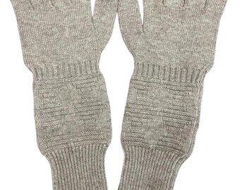 100% Cashmere Gloves: Winter Knit Warmth
